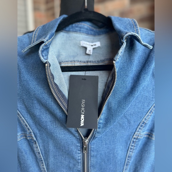 Fashion Nova Flare Leg Jumpsuit - Picture 2 of 5